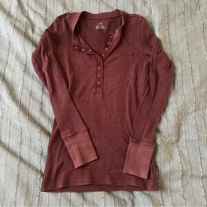 Aerie waffle henley